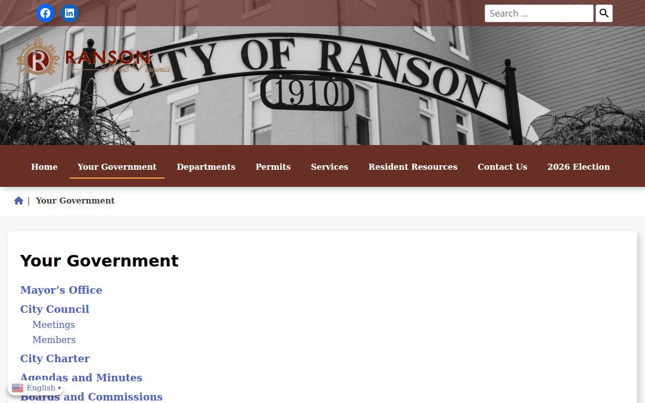 Ranson court docket City Hall contact and office hours